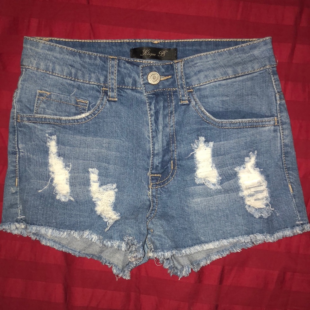 High waist shorts